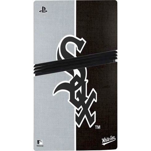 MLB Chicago White Sox Split PS5 Pro Disk Bundle  Skin